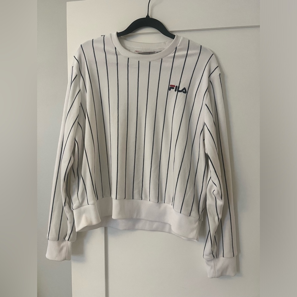 Velour Fila Sweatshirt
